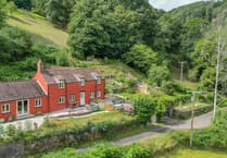 "Charming" hillside cottage for sale has "stunning" Wye Valley views 