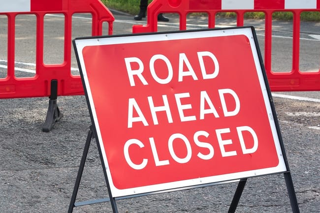 Road closure