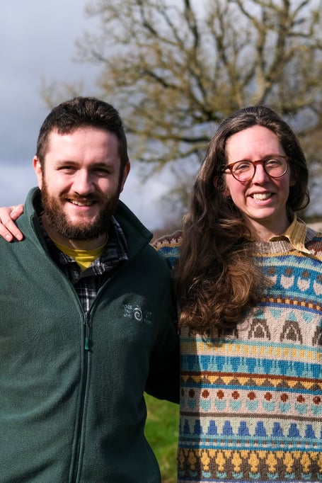 Albert Johnson and  Lydia Crimp 