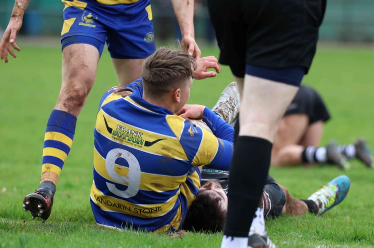Ollie Scriven scores for Monmouth