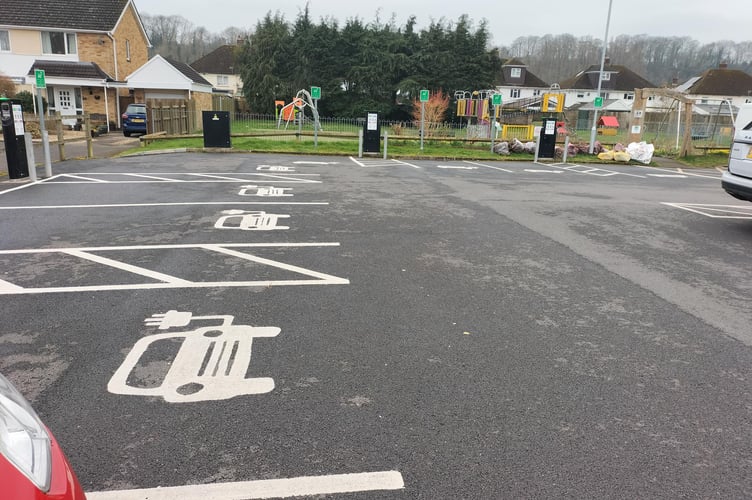 Empty charging bays