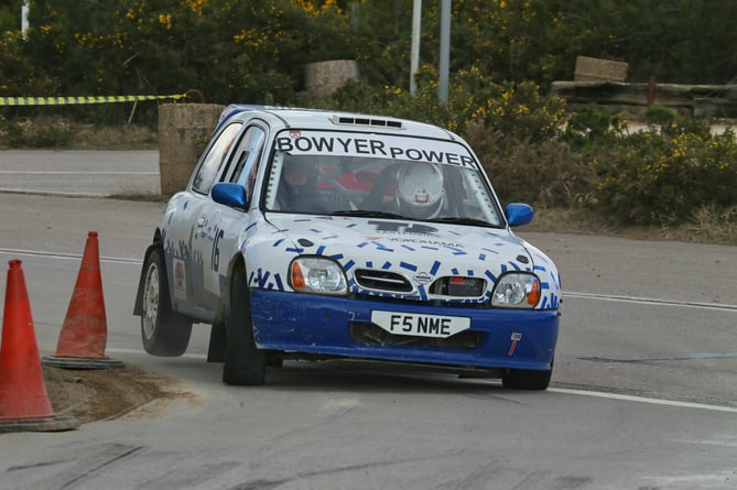 The Nissan Micra Kit Car of Marcus Padgett from Raglan and Dylan Fowler-Bishop from Gilwern