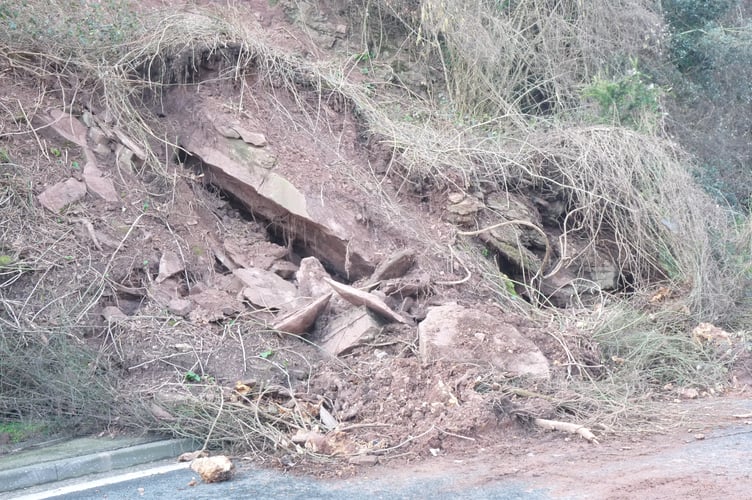The slippage on the A40