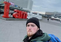 Dan completes Amsterdam walk