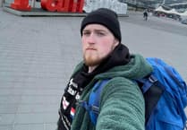 Dan completes walk from Monmouthshire to Amsterdam