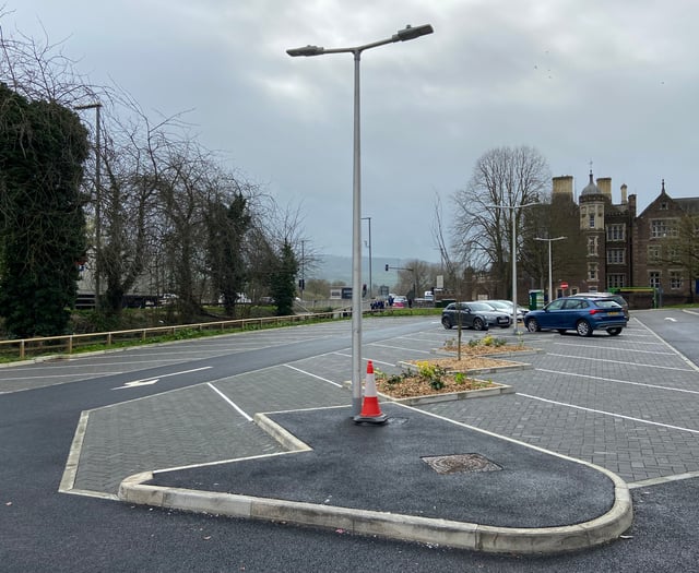 Few vehicles in £870,000 37-space car park