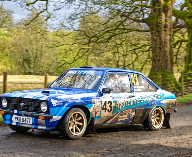 Cole and Vaughan kick off rally stages