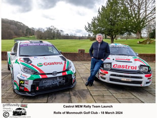 Castrol Toyota launch the new Yaris at Rolls of Monmouth Golf Club
