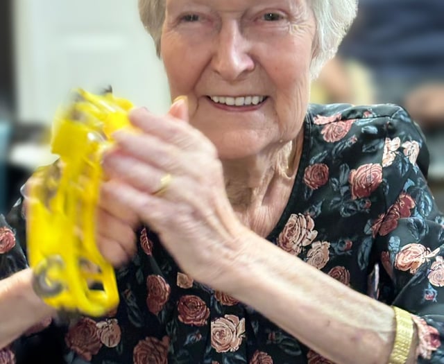 Touchwood Music brings music to care home