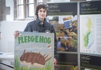 Monmouth pupil receives PM award for work on hedgehog conservation

