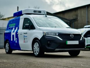 'Groundbreaking' hydrogen meals-on-wheels van tested 