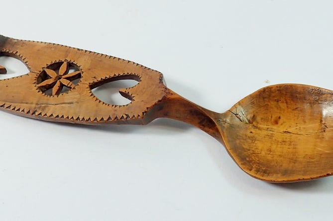 18th Century Welsh Love Spoon
