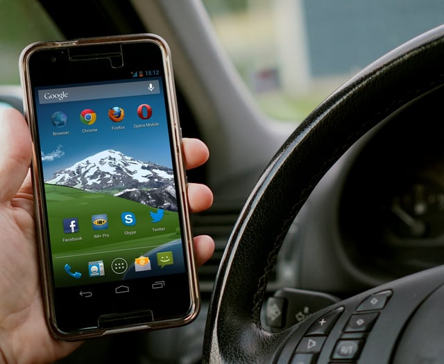 Gwent sees hightest rise in phone related driving offences
