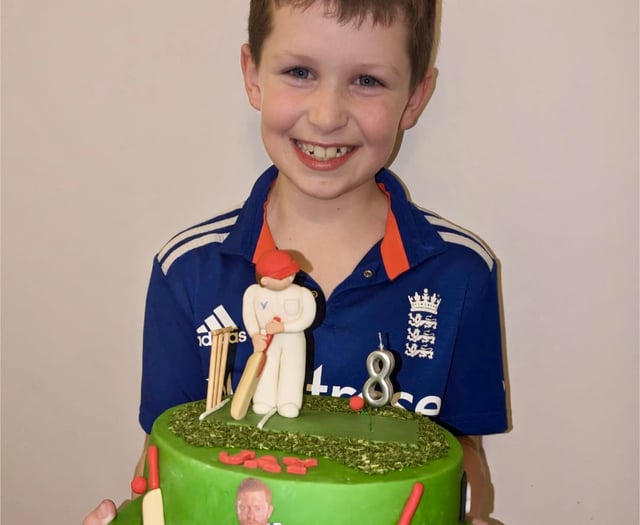 England star Jonny bowls over birthday boy Jay