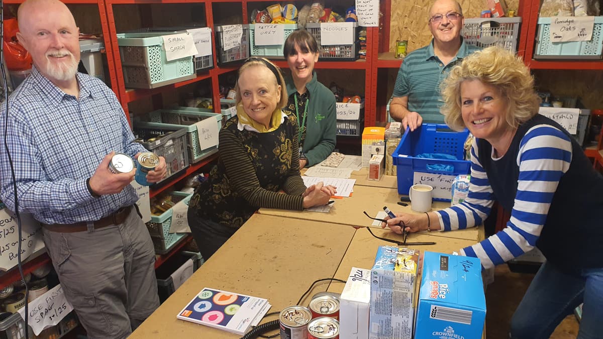 Monmouth Foodbank marks 10 years of helping people in crisis 