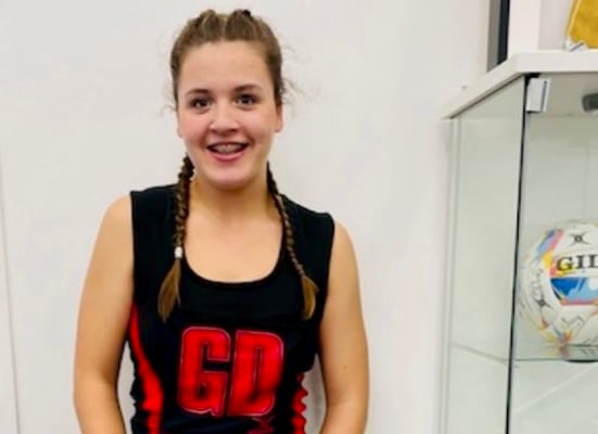 Ava Powell is playing for Wales U15s