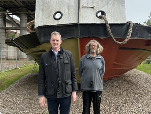 Severn Princess restoration admired