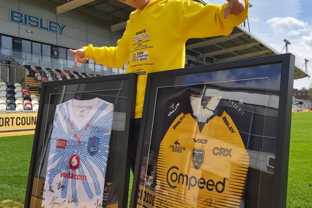 Dante auctions for Children in Need