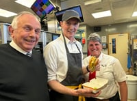 MP is "lovin' it" at local branch