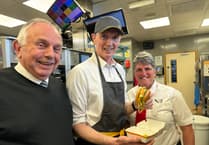 MP is "lovin' it" at local branch