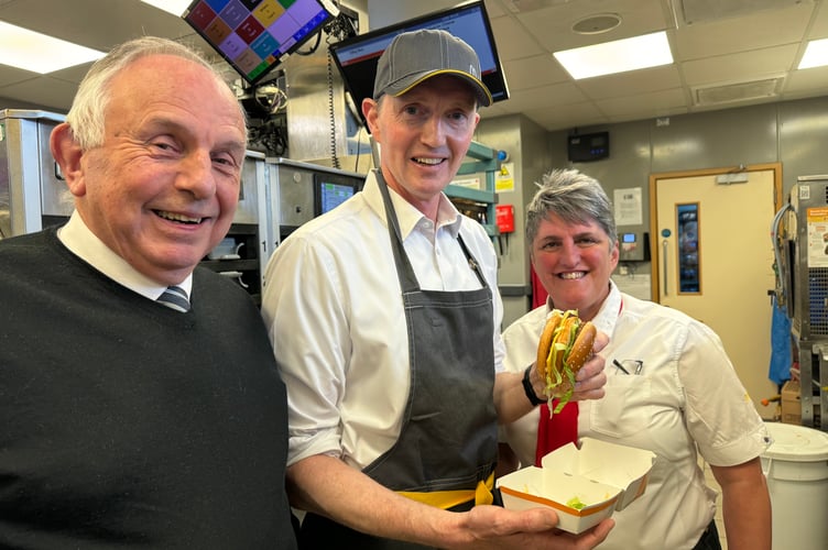 David Davies MP McDonald’s 