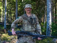 Coleford paratrooper on Estonia exercise