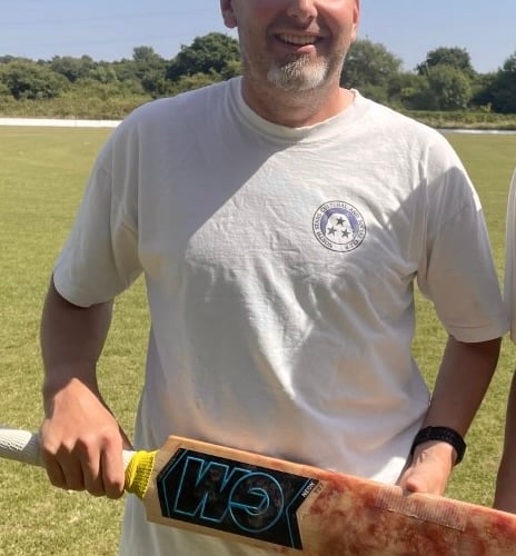David Teague struck a magnificent 110 for Monmouth CC