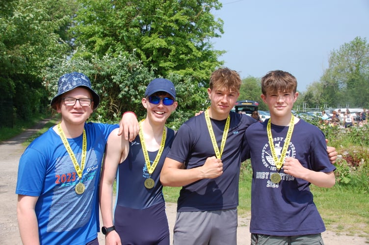 Some of the Monmouth Comprehensive School winners