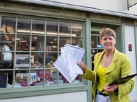 Trader campaigns for angled car parking in Monnow Street