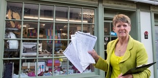 Trader campaigns for angled car parking in Monnow Street