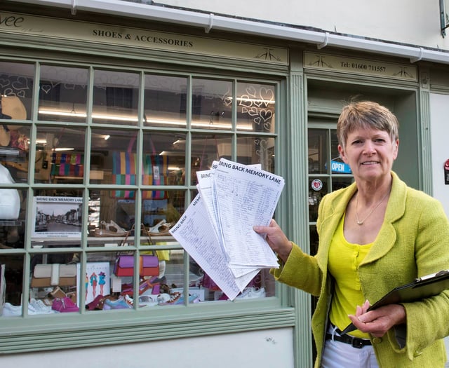 Trader campaigns for angled car parking in Monnow Street