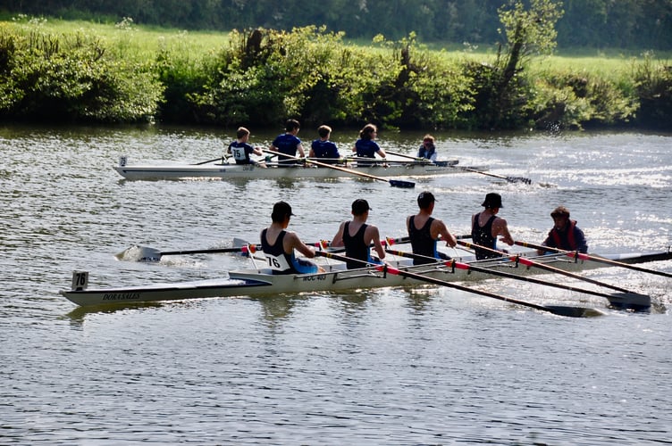 A Monmouth Comprehensive crew wins at Bristol Avon