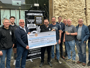 Local group tackle Pen y Fan for men’s mental health charity 