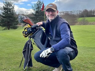 Driving ambition for Chris' charity golf trek