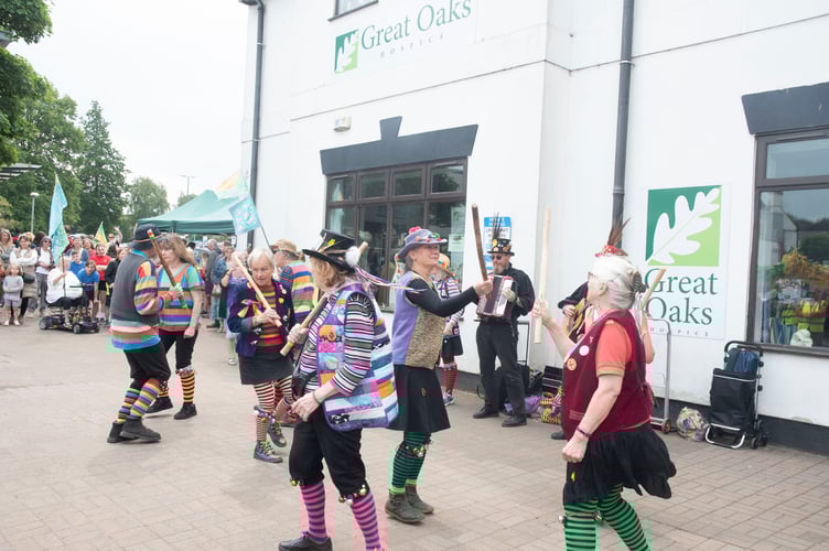 A dance by Ruspidge-based Wild Oats Morris