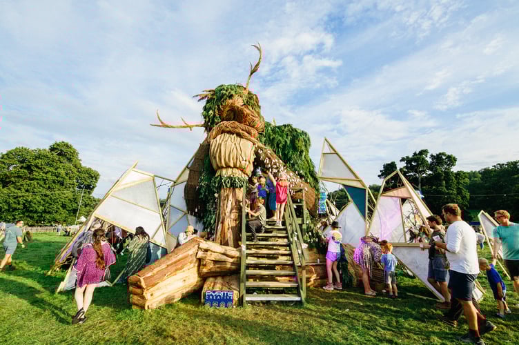 Green Man effigy 2023