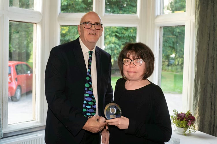 The Special Recognition Award presented by Andrew Burford, went to Bill Whittaker (not pictured) and Meghan Rennoldson.