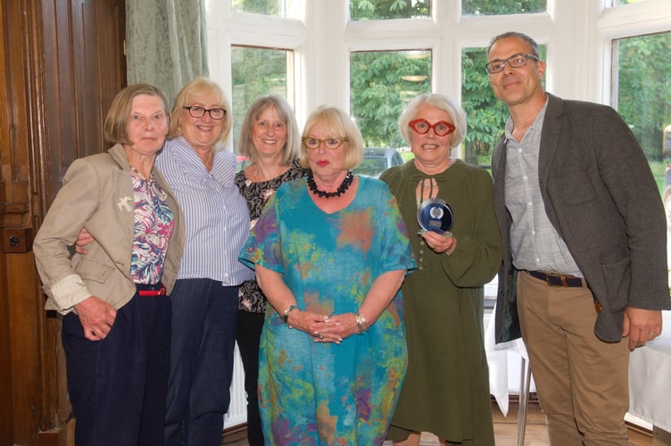 Awards to the Bridges' ladies who provide lunches and afternoon teas