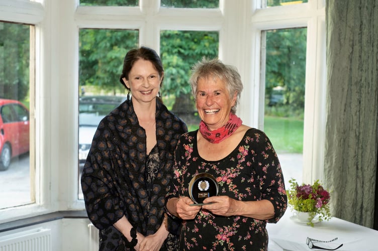People's Choice Award, presented by Jane Rogers the Chief Officer for Social Care and Health went to Helen Levy