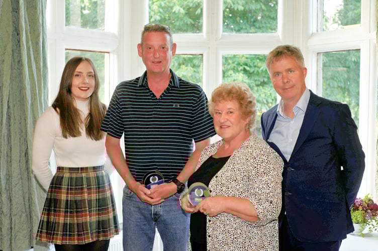 For the Car Scheme Volunteer of the Year, there were two joint winners: Gareth Hopkins and Maureen Mitchell