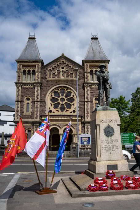 Aber Town Council memorial 