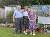 Couple's double celebration