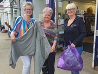Slimming World members donate slimmed-out clothing to charity