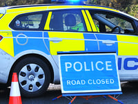 Police close this busy road as diversions in place