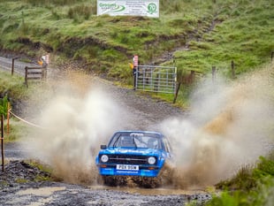Rallyers hit the gravel in Grooms stages