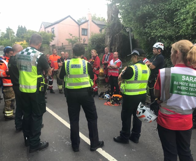 Rescue teams called out to Wintours Leap