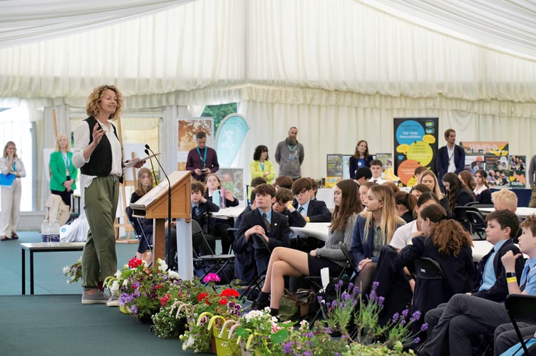 Kate Humble, a keynote speaker for the three day Sustainability Conference