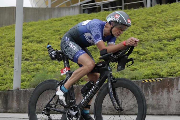 Matt Unsworth tackling the Challenge Gdansk