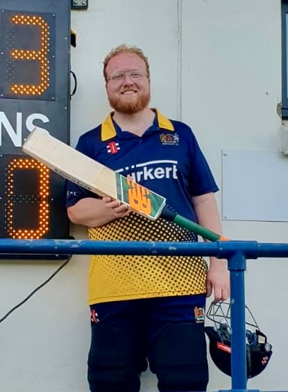 Andrew Dobbie top-scored for Monmouth with 35