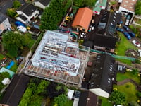 Millionaire's man cave roof stripped by demolition team